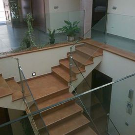 Deco-Vidre escaleras de vivienda